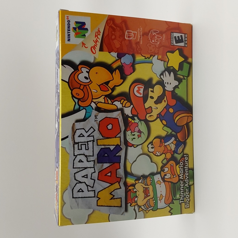 🎮 Paper Mario 64 Complete in Box (CIB) | Nintendo 64
